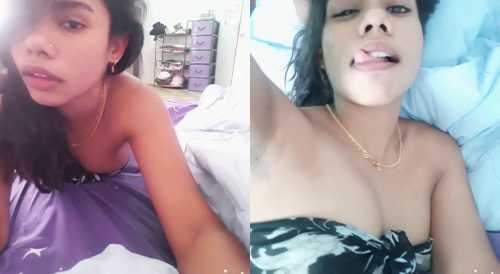 Sexy Tamil Girl Leaked Selfie Video 2