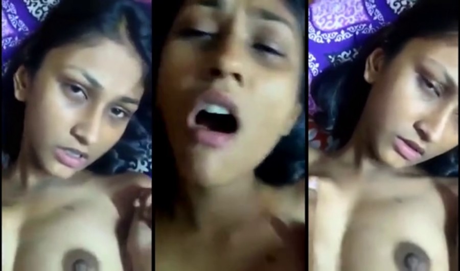 Horny Gf painful moaning sex